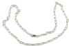 18 inch Sterling Silver 8x2mm Link Necklace